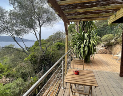BRUYERE VAGABONDE : STUDIO CONFORTABLE, TERRASSE, BELLE VUE MER ET NATURE